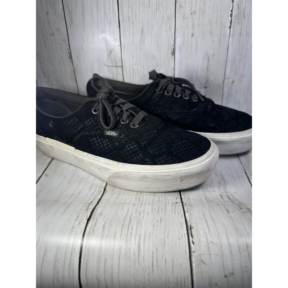 Vans Era Platform Animal Emboss/Black Women  9.5 Men 8.0 size‎ - Picture 3 of 15